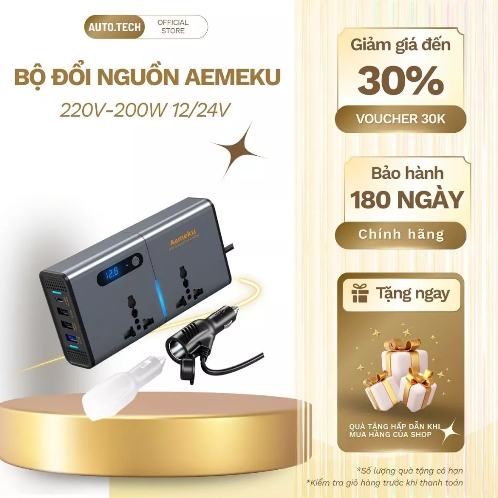 Tôi đã mua bộ đổi nguồn cho ô tô nhưng không biết cách chọn công suất phù hợp, đây là những gì tôi đã học được