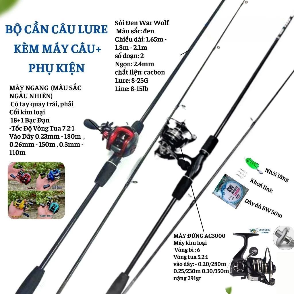 Làm thế nào để chọn cần câu lure phù hợp cho người mới bắt đầu câu cá?