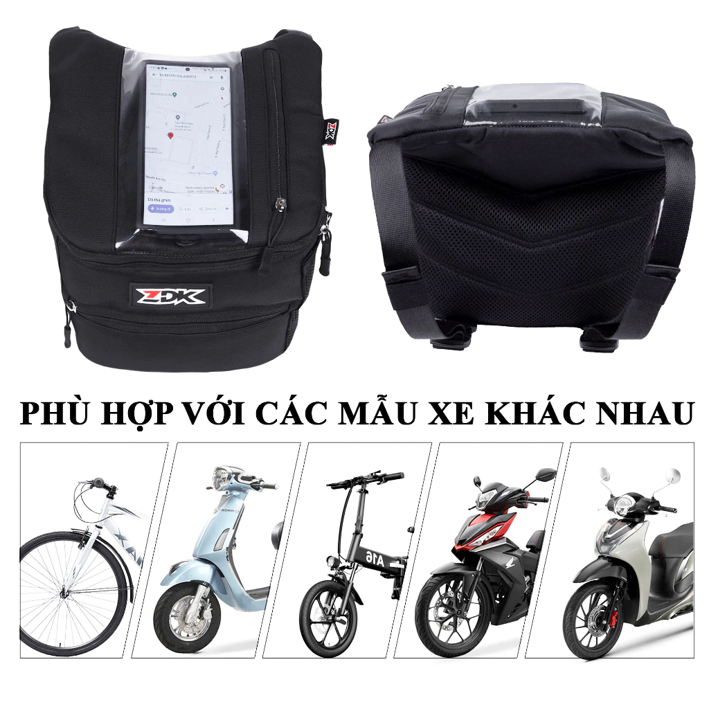 Túi treo đầu xe máy có thực sự an toàn cho điện thoại của bạn?