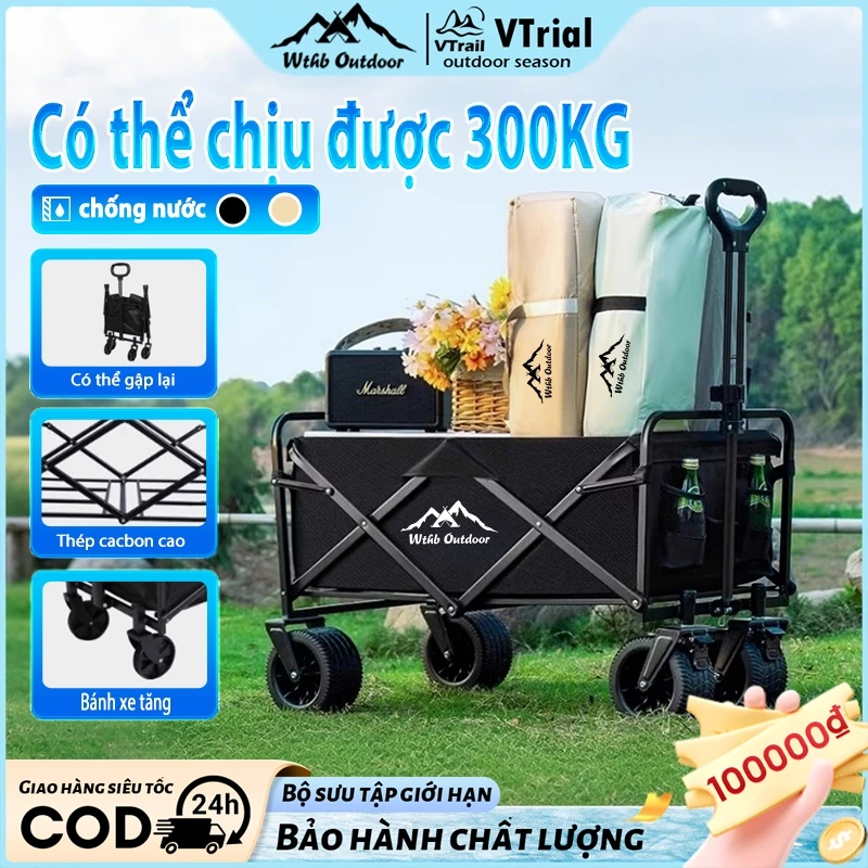 Có cần xe kéo gấp gọn cho camping không? Tôi đã học được gì sau chuyến đi đầu tiên