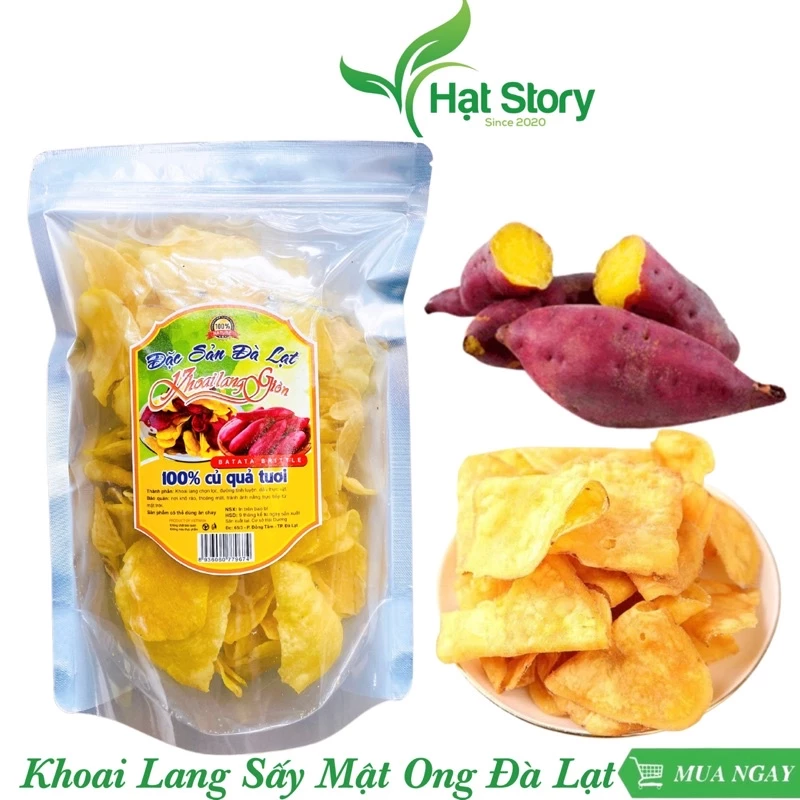 Lỡ Tay Mua Phải Khoai Lang Sấy Mật Ong Không Tốt, Đây Là Cách Nhận Biết và Lựa Chọn Loại Ngon