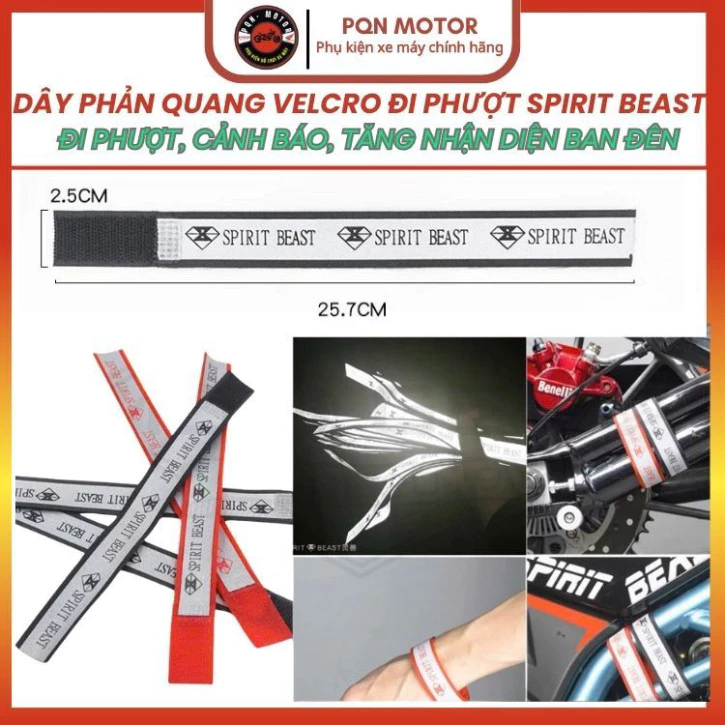 Dây Phản Quang Velcro – Bí Quyết Tăng An Toàn Cho Người Đi Phượt Vào Ban Đêm