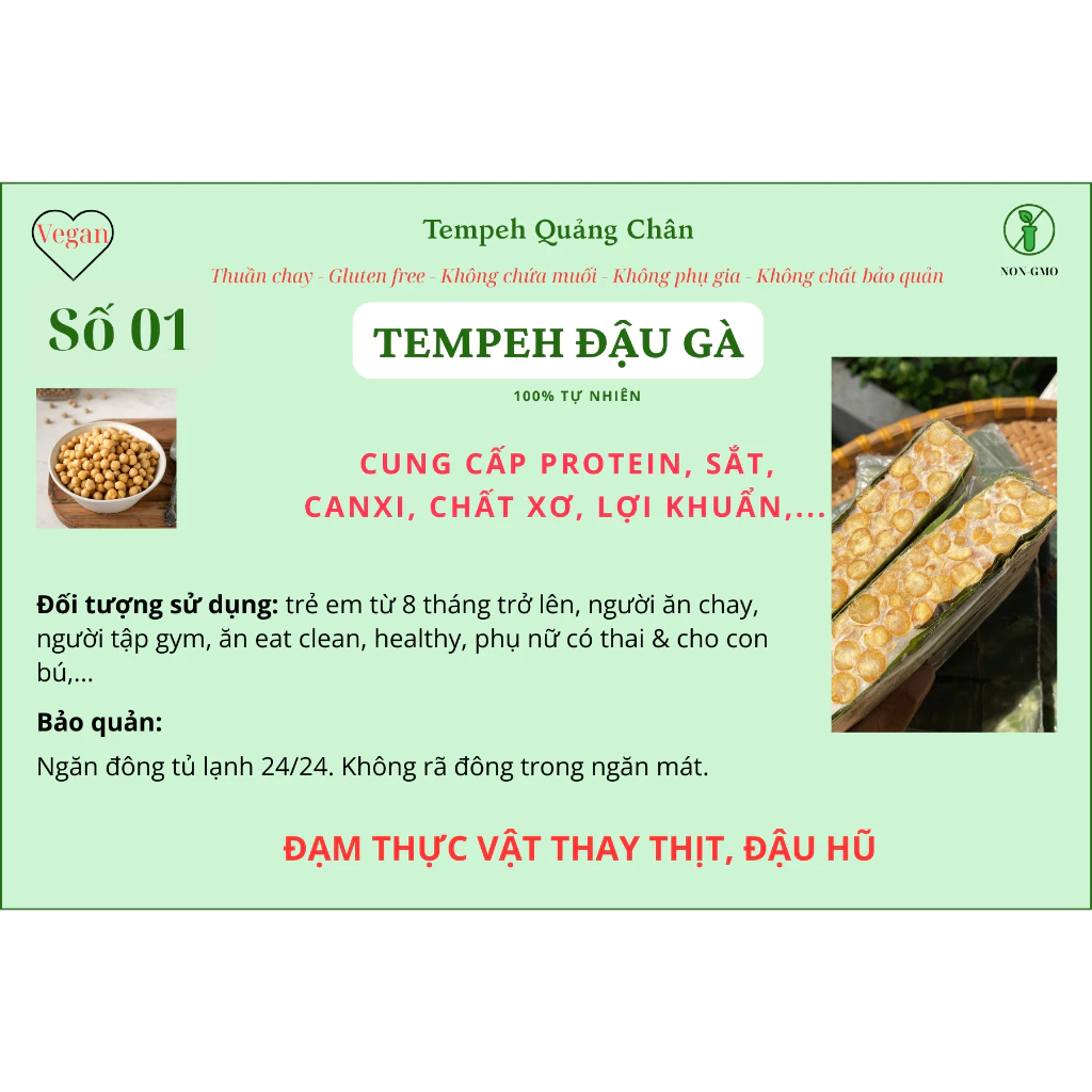 Làm sao để tempeh đậu gà không bị đắng và dai khi tự làm tại nhà?