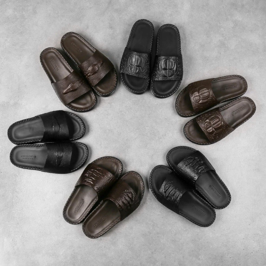 Làm sao để dép da nam quai ngang không bị trơn trượt khi đi dưới trời mưa?