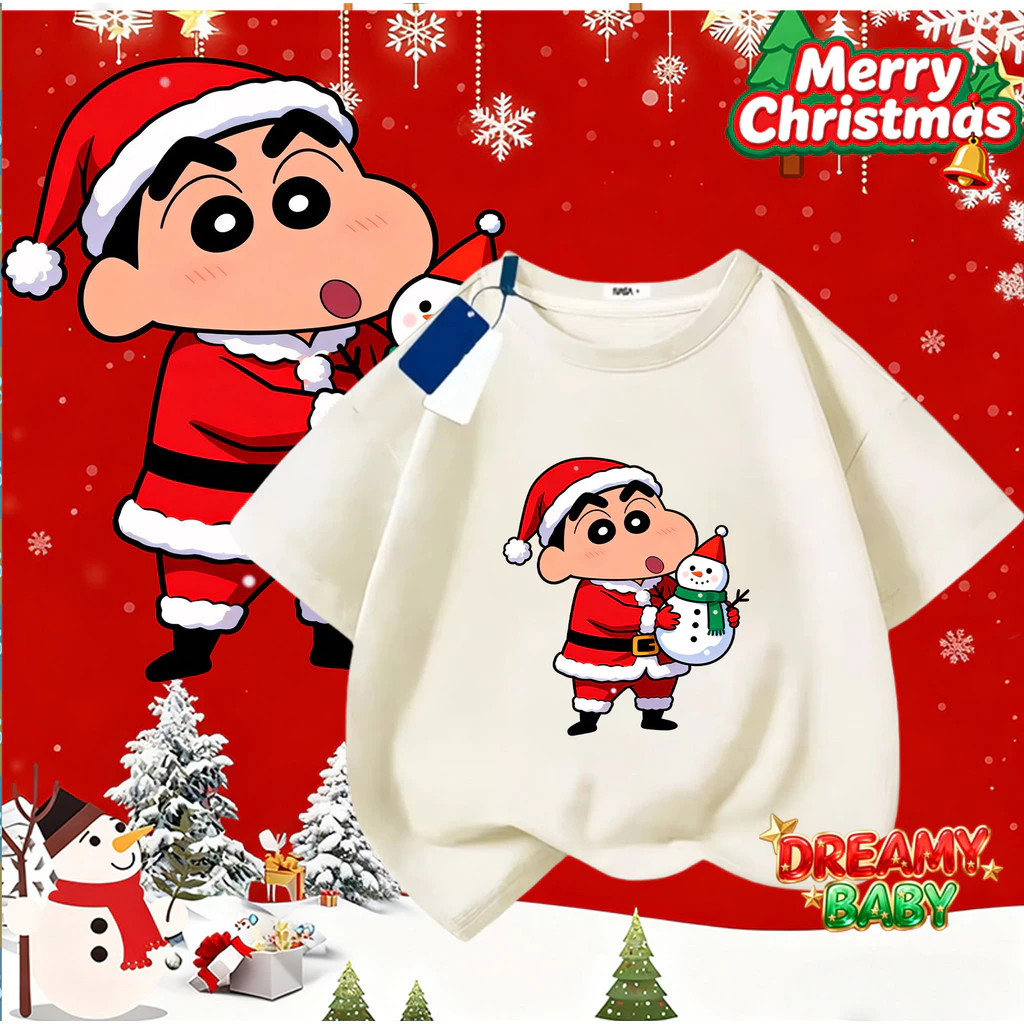 Mẹo chọn áo thun Giáng sinh cho trẻ em mà không khiến bé ngứa và khó chịu