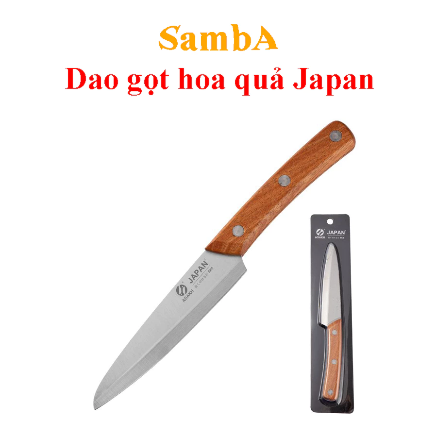 Tại sao dao gọt hoa quả thông thường không thể sánh được với dao gọt hoa quả JAPAN cao cấp Samba trong căn bếp của bạn?