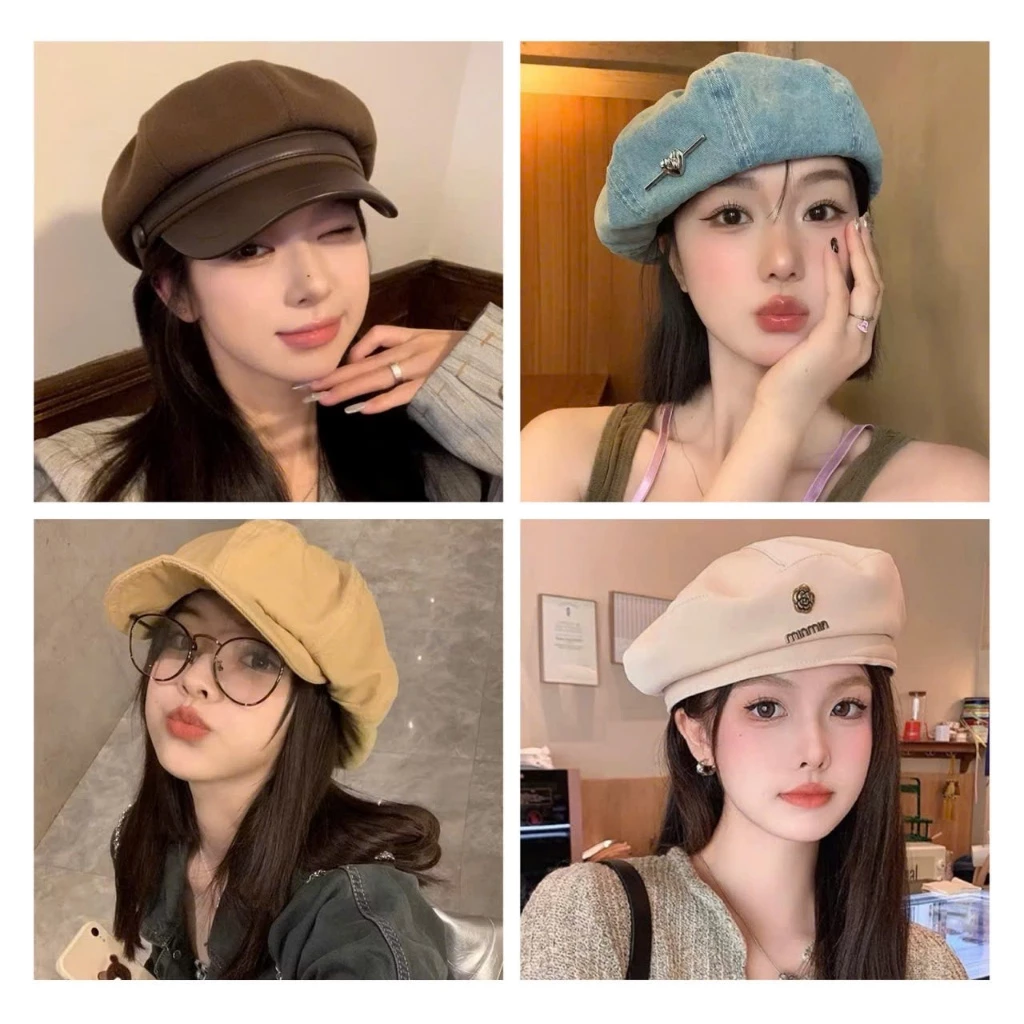 Mũ Beret Dạ Ẩn Hậu Mè: Sai Lầm Thường Gặp Khi Đeo Mũ Thu Đông Cho Nữ