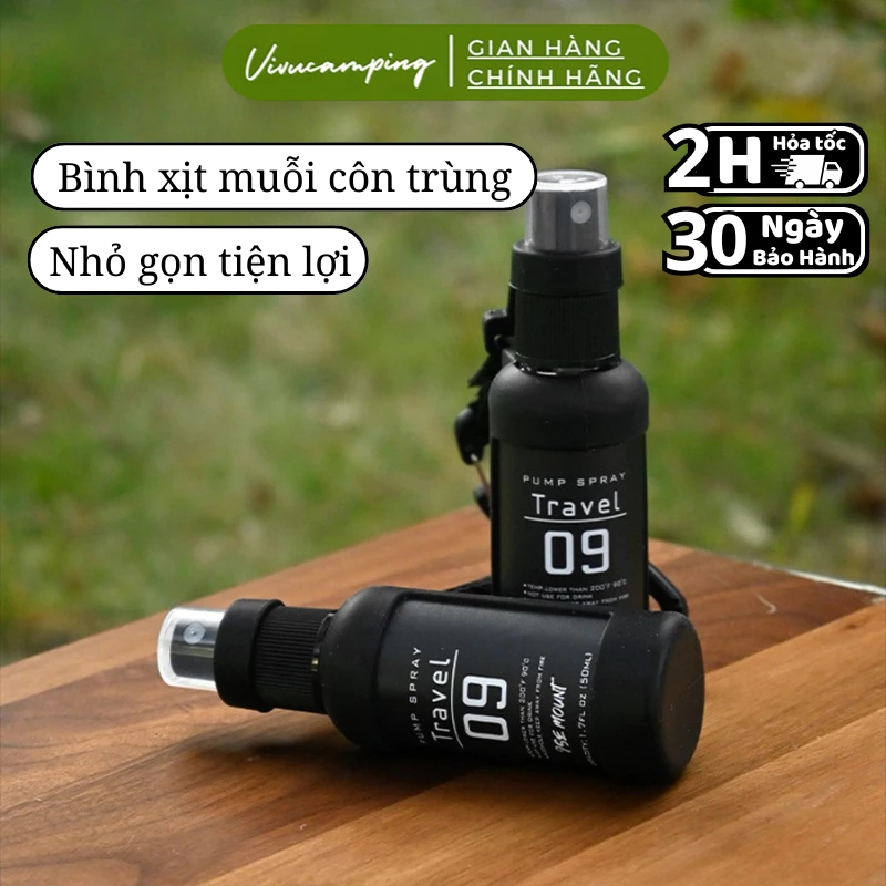 Làm thế nào để chọn bình xịt muỗi dã ngoại phù hợp cho chuyến đi?