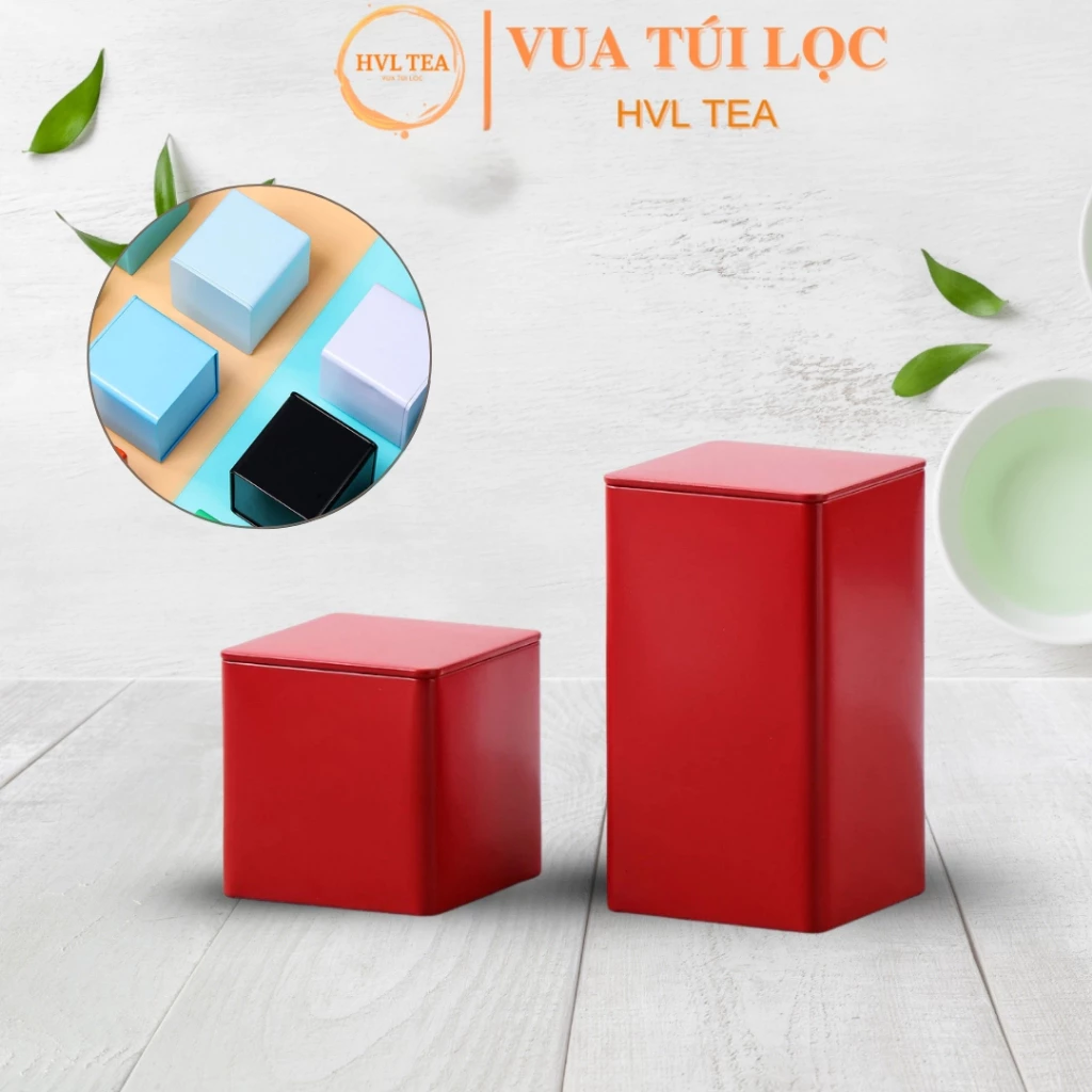 Làm thế nào để bảo quản trà ngon lâu dài với hộp thiếc đựng trà hình hộp vuông?