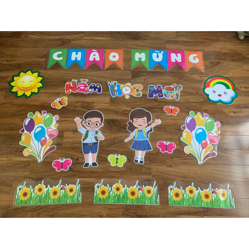 Làm thế nào để tạo ấn tượng với bảng chào mừng năm học mới mà không cần cầu kỳ thiết kế?