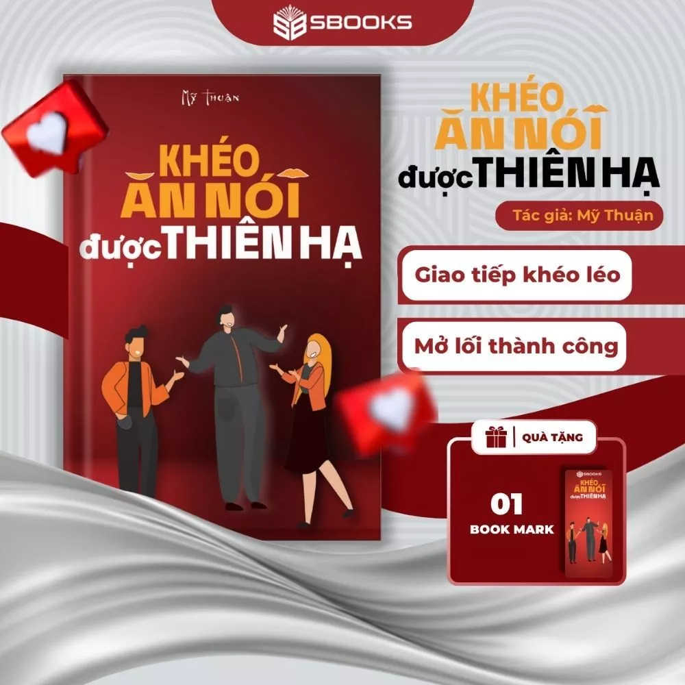 Làm thế nào để nói chuyện tự tin và gây ấn tượng tốt với người nghe mỗi ngày với quyển sách về giao tiếp?