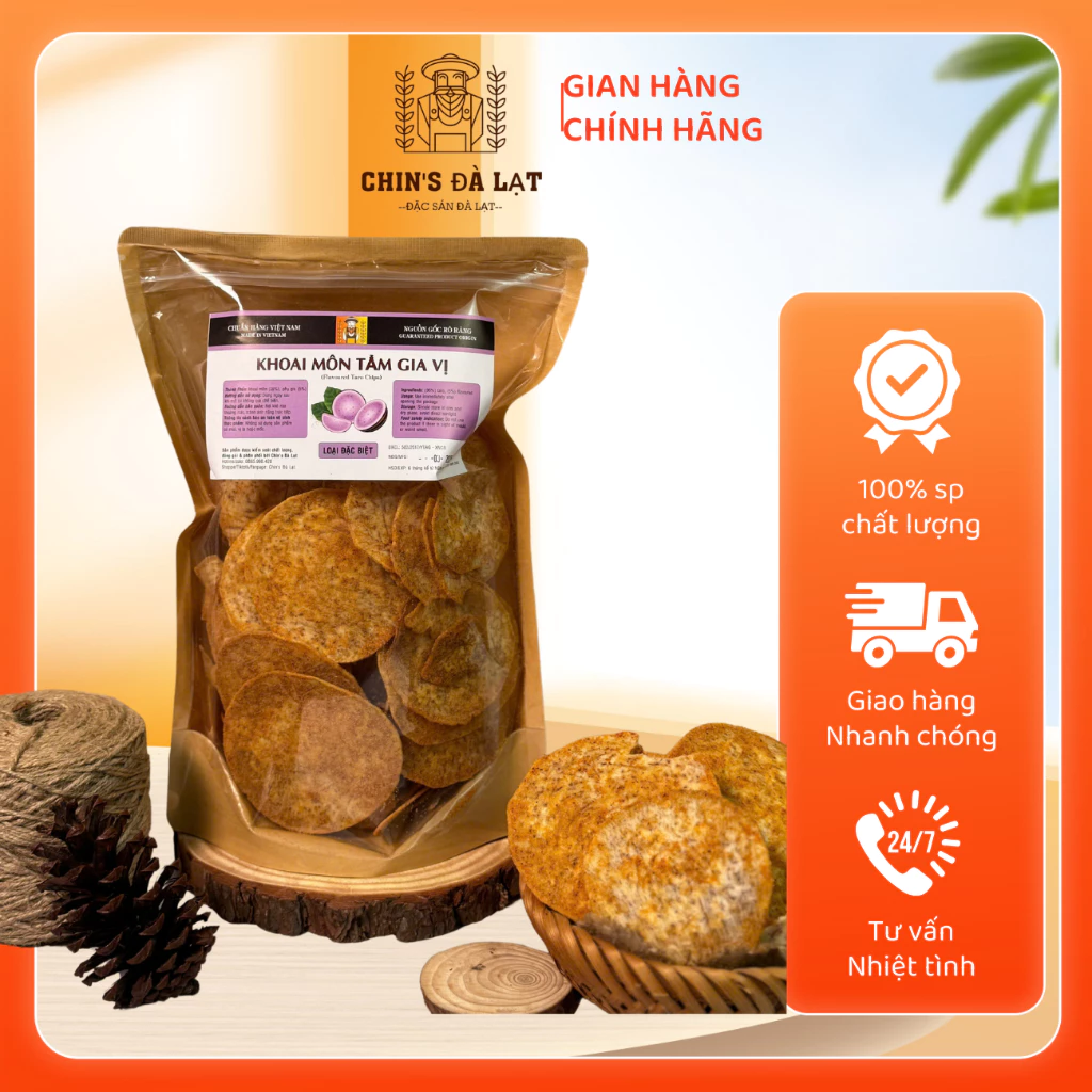 Làm sao để bảo quản khoai môn trứng muối cắt lát từ Đà Lạt tươi ngon sau khi mua về?