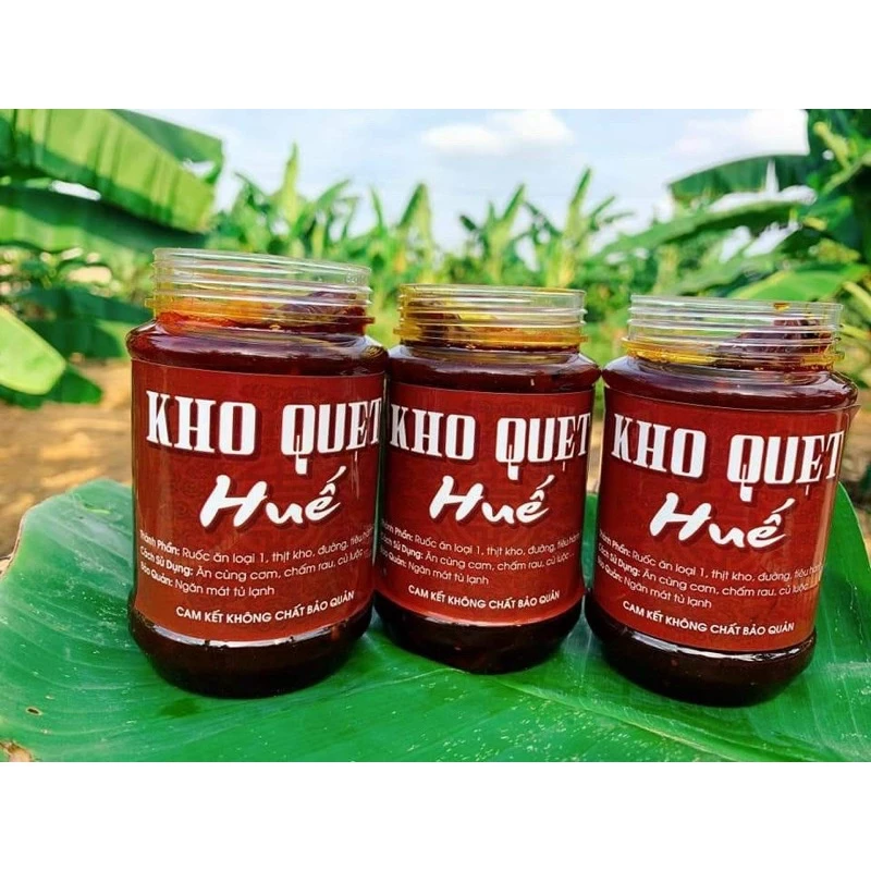 Làm sao để kho quẹt Huế không bị ỉu, mất ngon sau khi mở hũ?