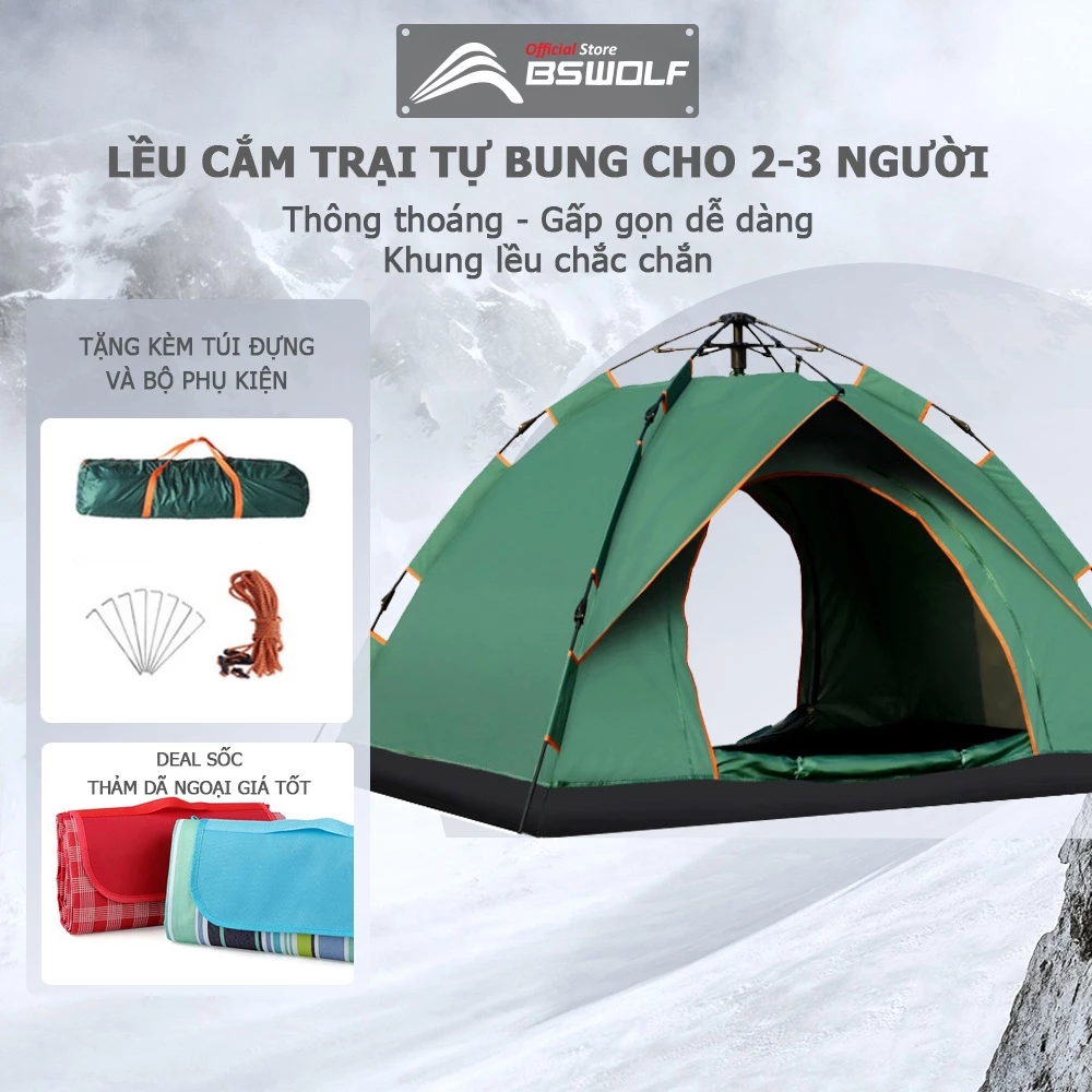 Lều Tự Bung Có Thực Sự Tiện Lợi Như Quảng Cáo? Tôi Đã Tìm Hiểu Sau Chuyến Đi Dã Ngoại