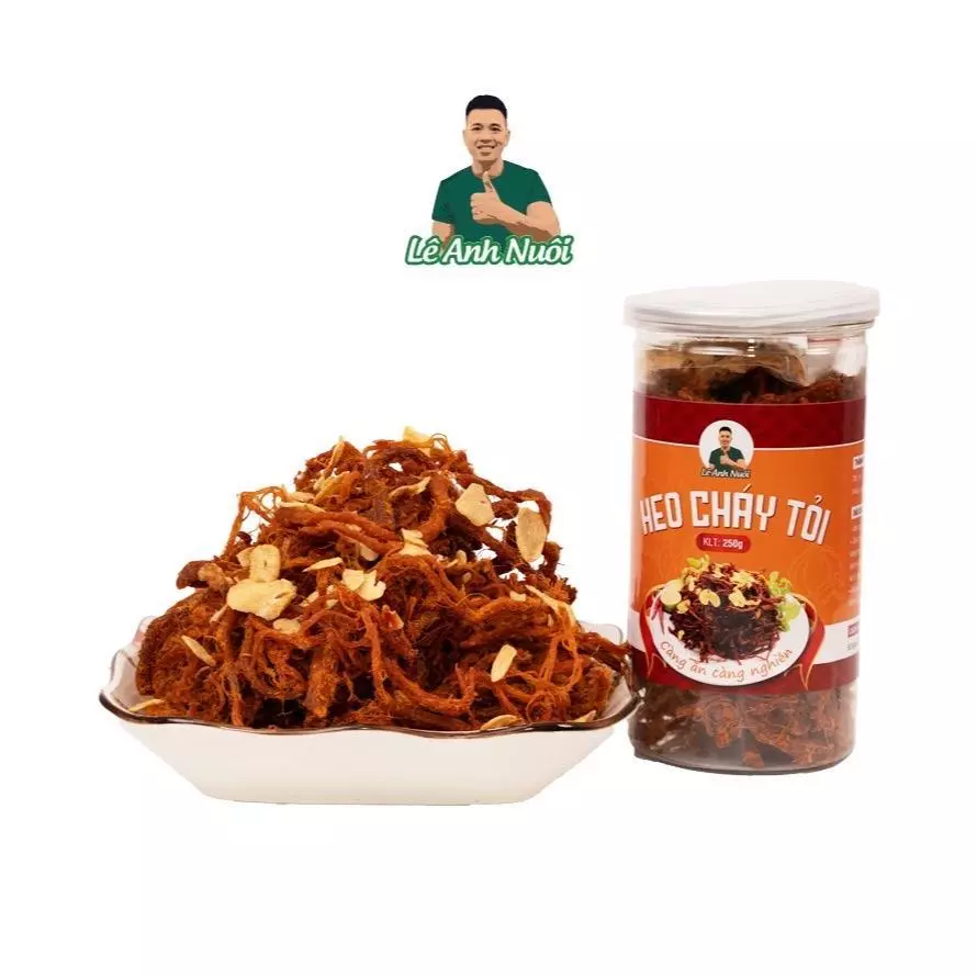 Vì sao khô heo cháy tỏi Lê Anh Nuôi lại là lựa chọn hàng đầu cho bữa cơm gia đình?