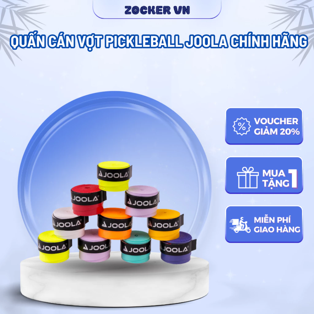 Làm sao để chọn quấn cán vợt pickleball phù hợp và tránh bị trượt tay khi chơi?