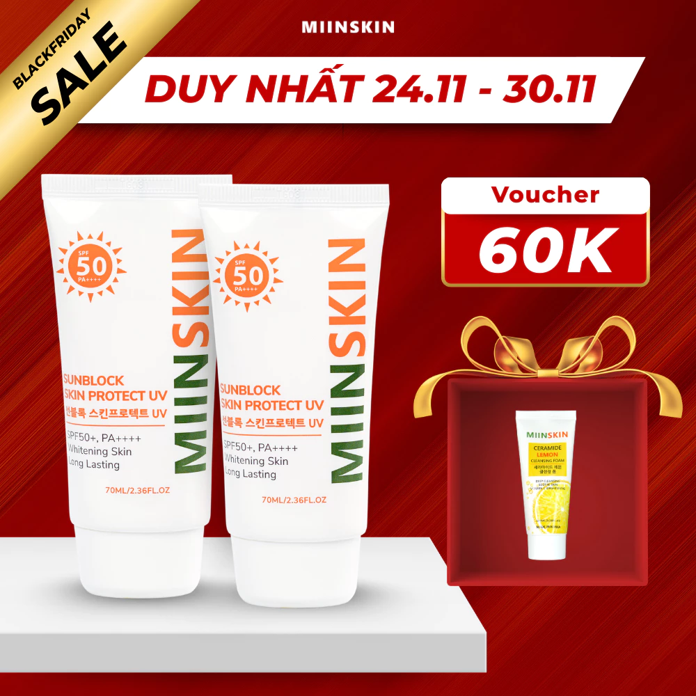 Lí do tôi đổi kem chống nắng nâng tone MIINSKIN sau khi bị cháy da vì tưởng dùng loại nào cũng giống nhau