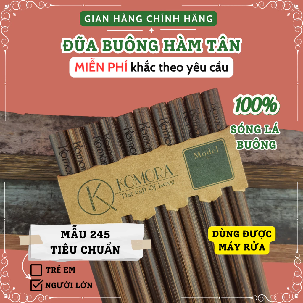 Làm thế nào để chọn đũa khắc tên phù hợp mà không lo bị ẩm mốc?