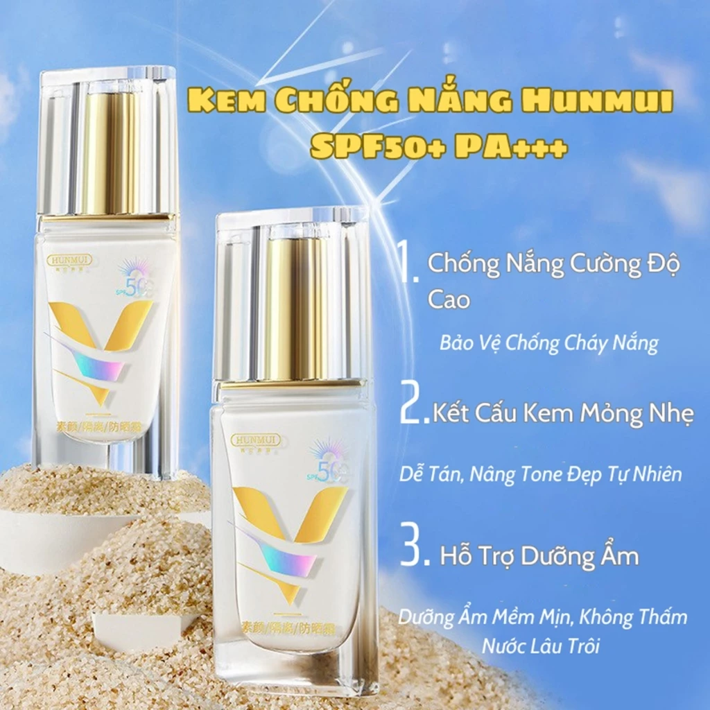 Kem chống nắng nâng tone có thực sự tốt cho da như lời đồn? Tôi đã sử dụng Hunmui SPF50+ và đây là điều tôi khám phá ra