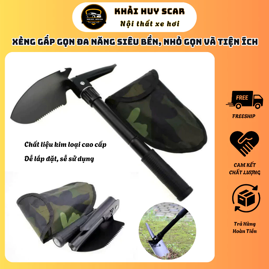 Làm thế nào để chọn xẻng gấp gọn đa năng phù hợp cho chuyến cắm trại của bạn?