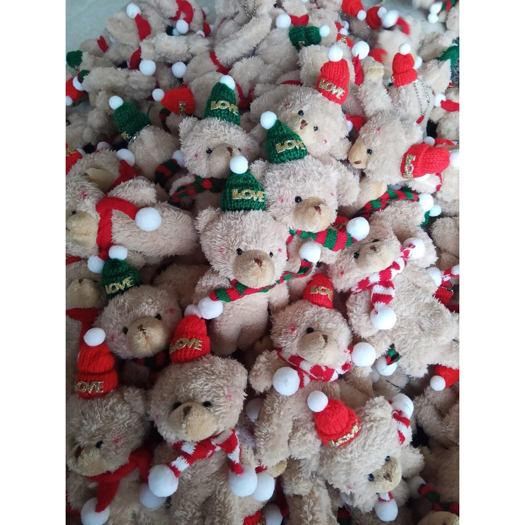 Làm thế nào để trang trí Noel tại nhà mà không bị rối mắt với gấu Noel mini?