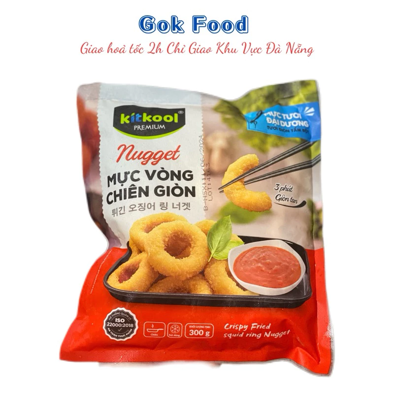 Mực Vòng Chiên Giòn Gói 300g: Làm Thế Nào Để Không Bị Ướt Rẻo Khi Chiên