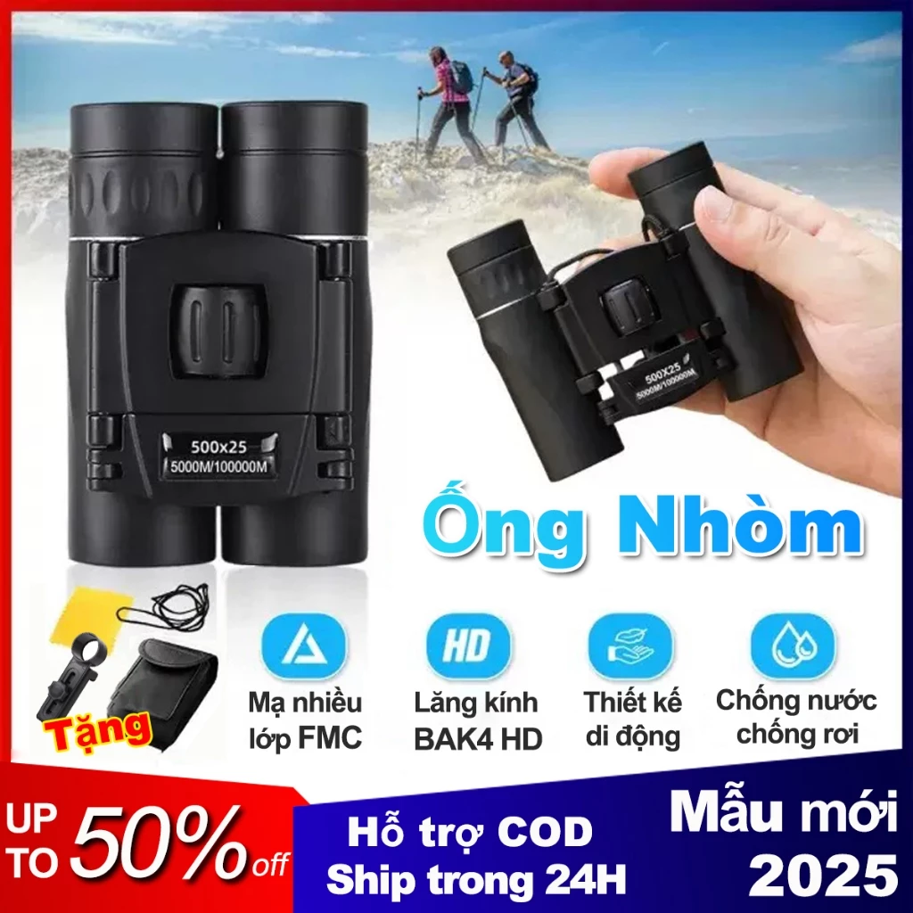 Làm thế nào để chọn ống nhòm gấp phù hợp cho chuyến đi cắm trại và thể thao ngoài trời của bạn?