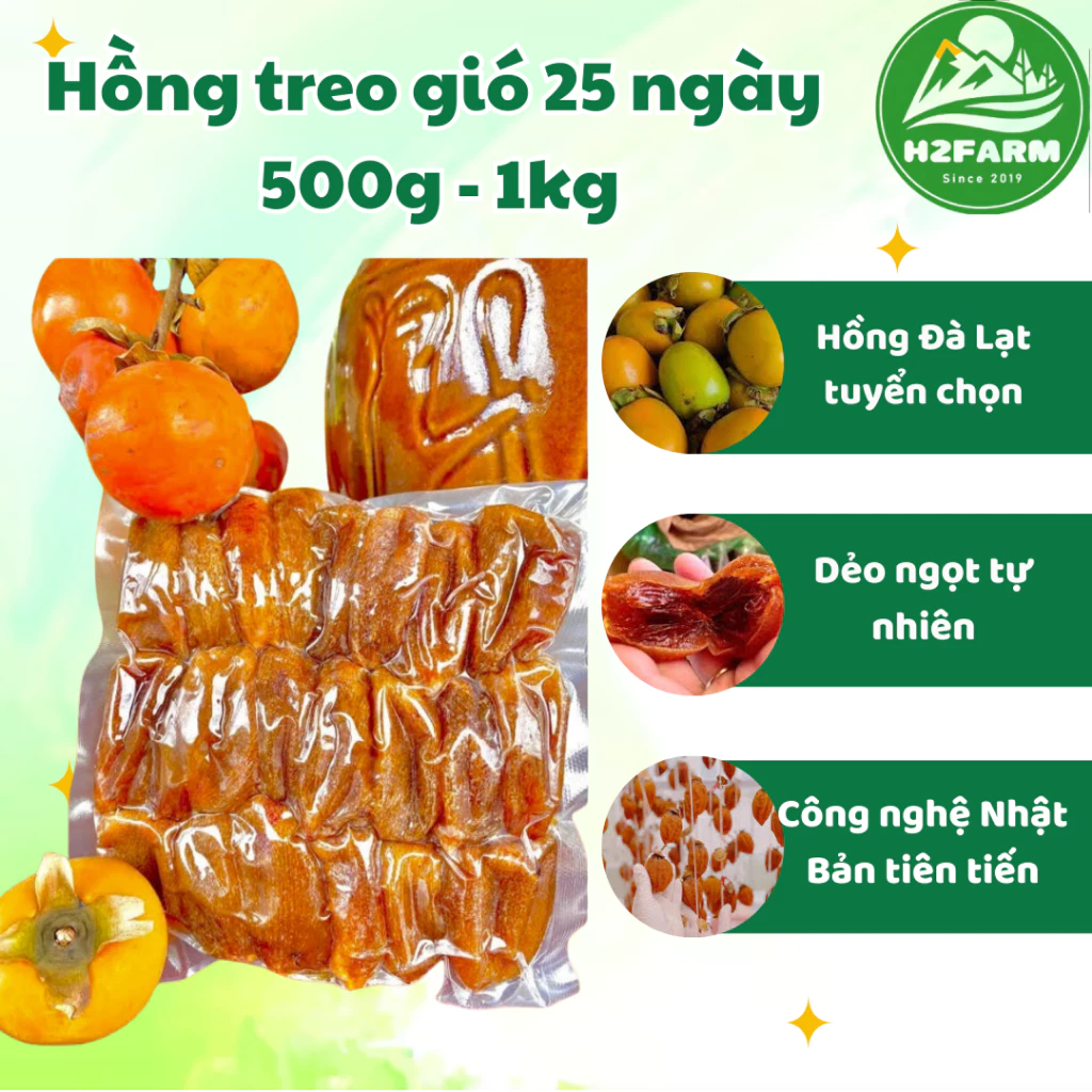 Làm thế nào để chọn hồng treo gió Đà Lạt thật ngon và không bị hỏng?