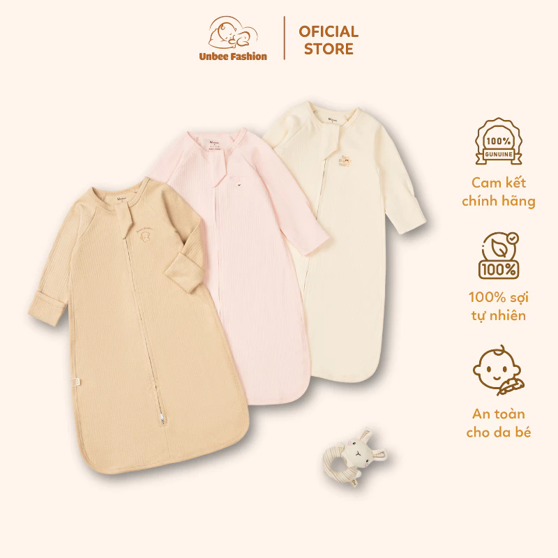 Túi ngủ mùa đông cho bé có thực sự giữ ấm như quảng cáo? Kinh nghiệm dùng túi ngủ Unbee của mẹ