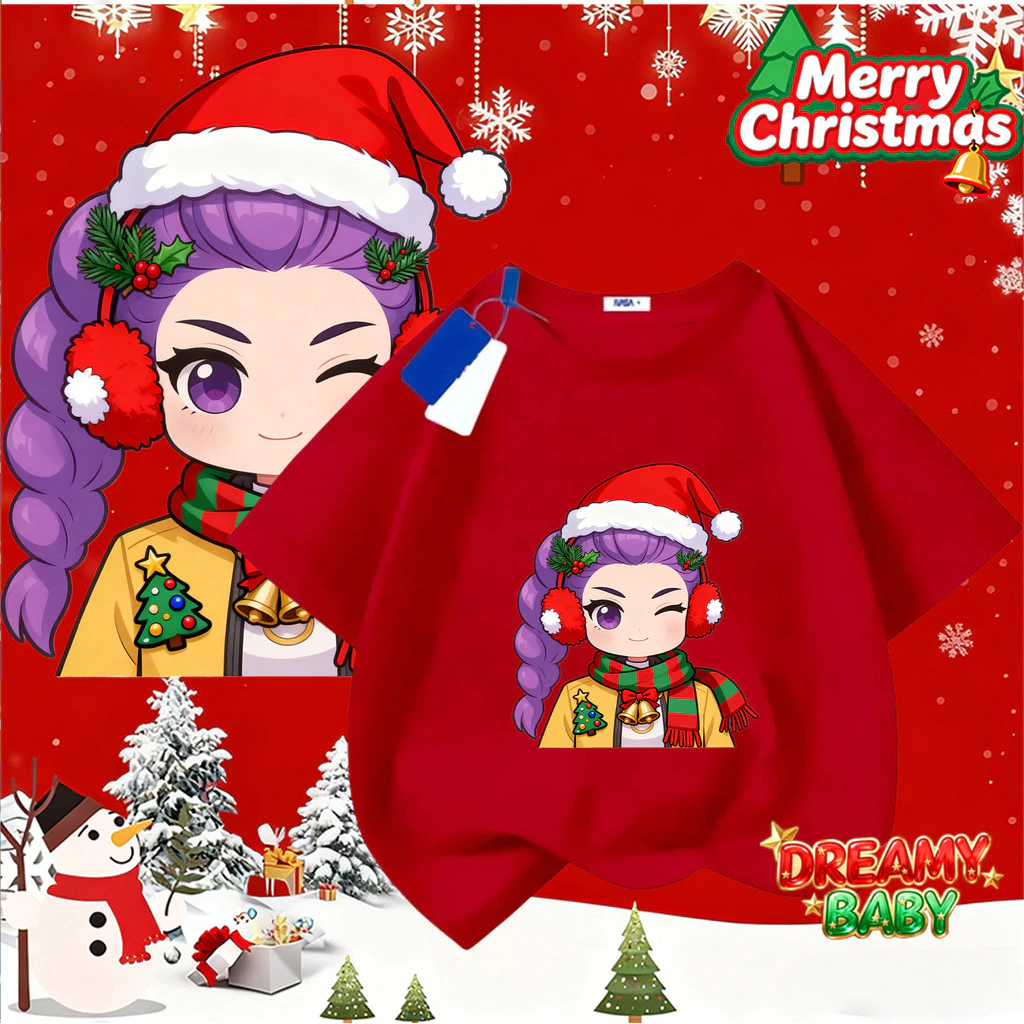 Mặc áo thun Giáng sinh cho bé: 3 sai lầm thường gặp và cách chọn đúngサイズ để con thoải mái vui chơi