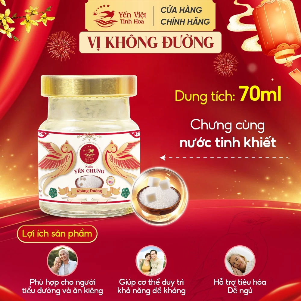 Mua Yến Chưng Sẵn Không Đường 35% Tổ yến/hũ 70ml Yến Việt Tinh Hoa – Khánh Hòa: 3 Sai Lầm Phổ Biến Cần Tránh