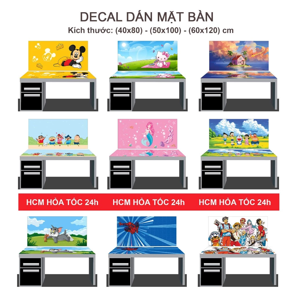 Làm thế nào để decal bàn học không bị rộp và bong tróc sau vài ngày sử dụng?