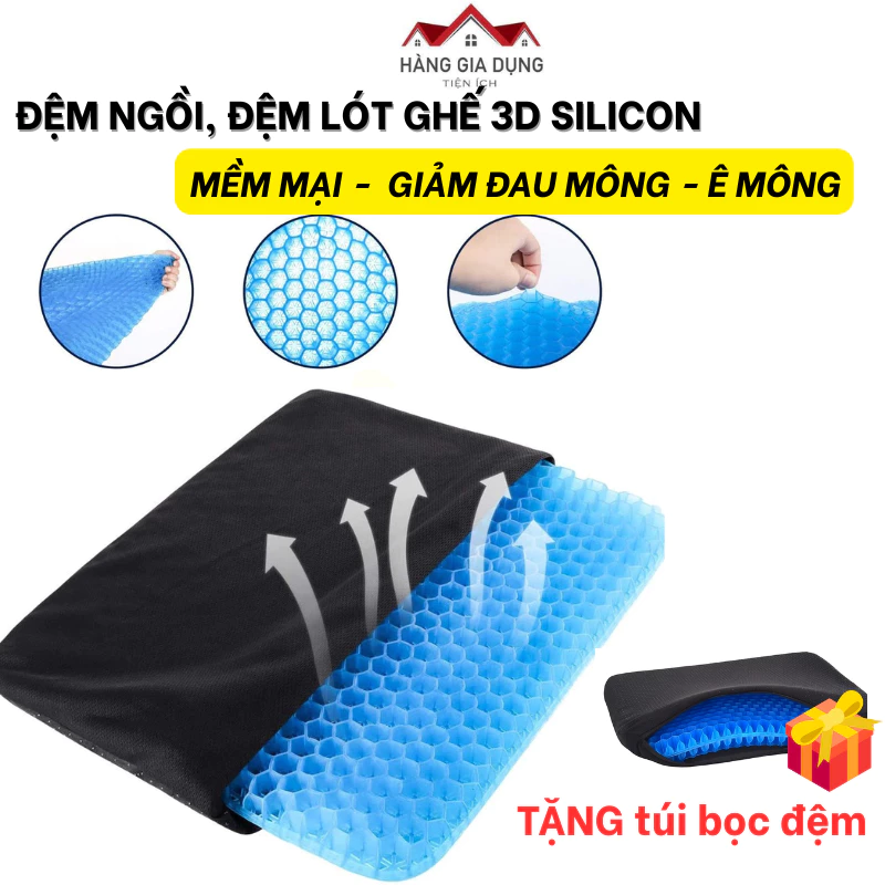 Làm sao để chọn đệm ngồi gel silicon phù hợp và tránh mua phải hàng kém chất lượng?