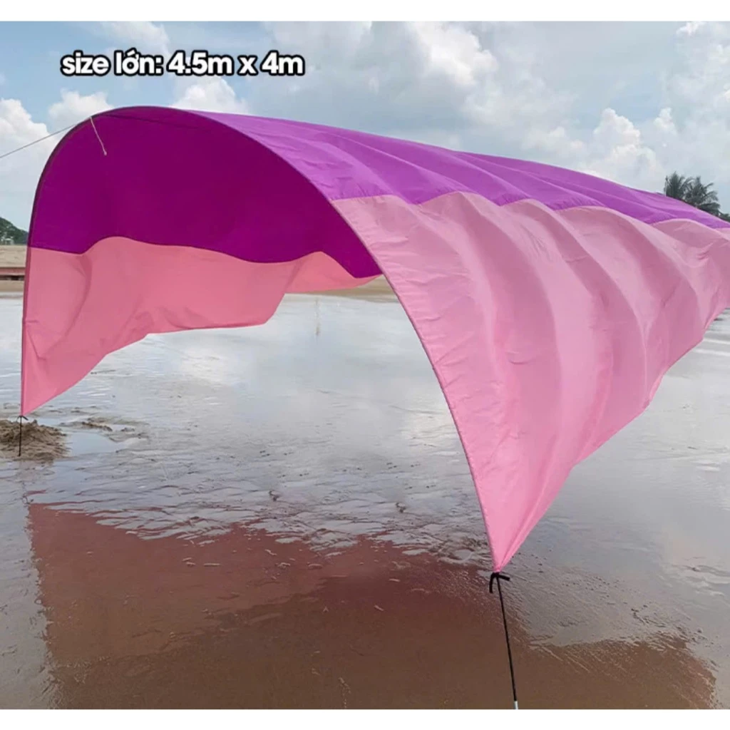 Chọn lều biển size lớn như thế nào để không thất vọng khi cắm trại ngoài trời