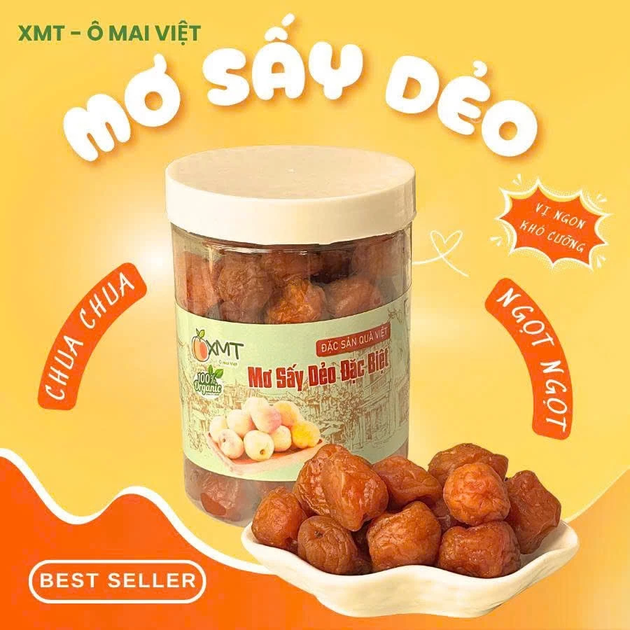 Mơ sấy dẻo Mộc Châu có thực sự tốt cho sức khỏe nếu không thêm đường?