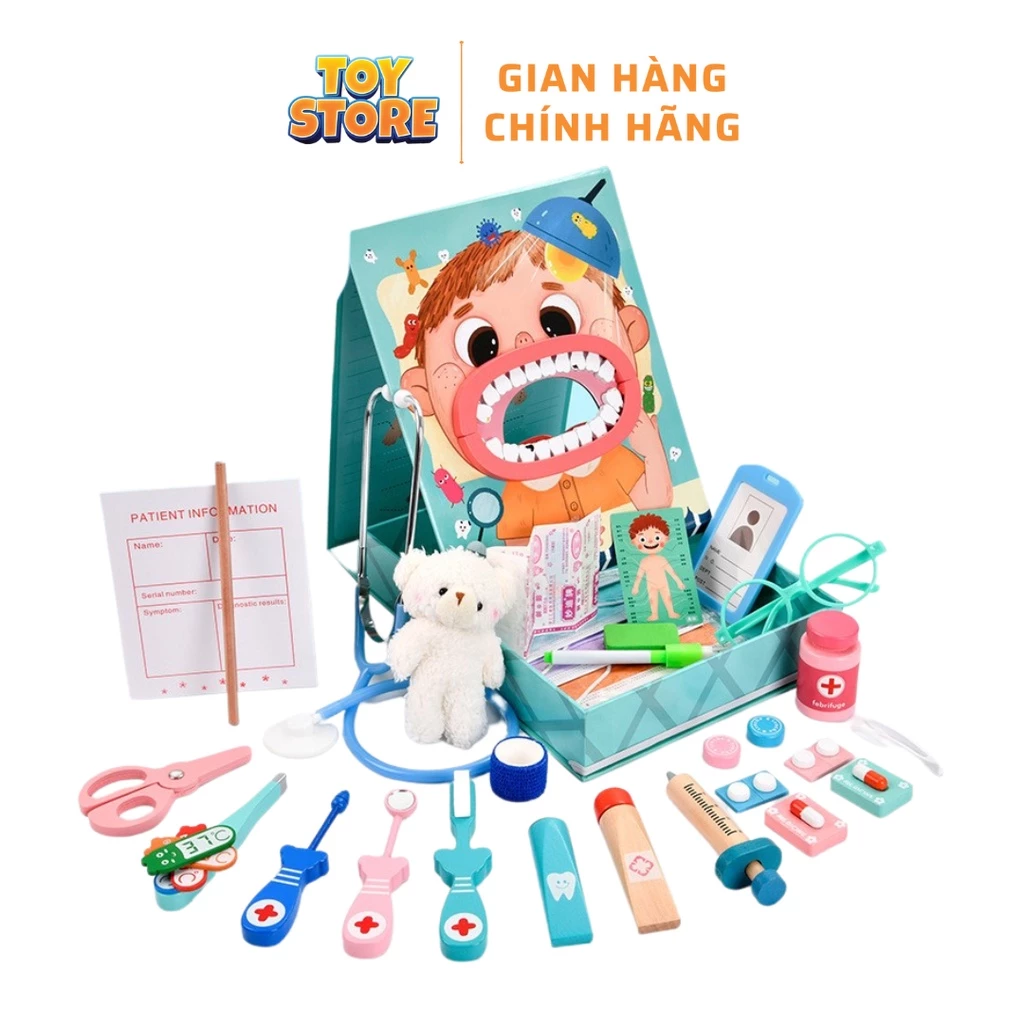 Làm thế nào để chọn bộ đồ chơi bác sĩ nha khoa bằng gỗ phù hợp cho bé mà không khiến các ông bố bà mẹ “đau đầu”?