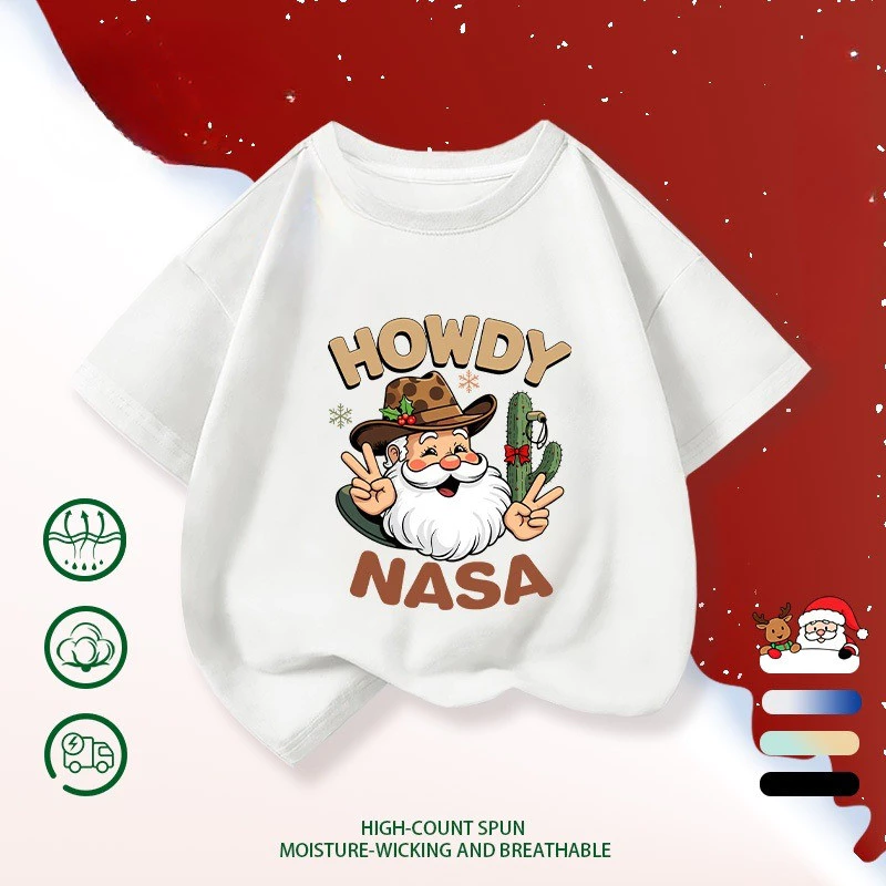 Làm thế nào để chọn áo thun Giáng sinh cho trẻ em phù hợp mà không làm các bé ngứa da?