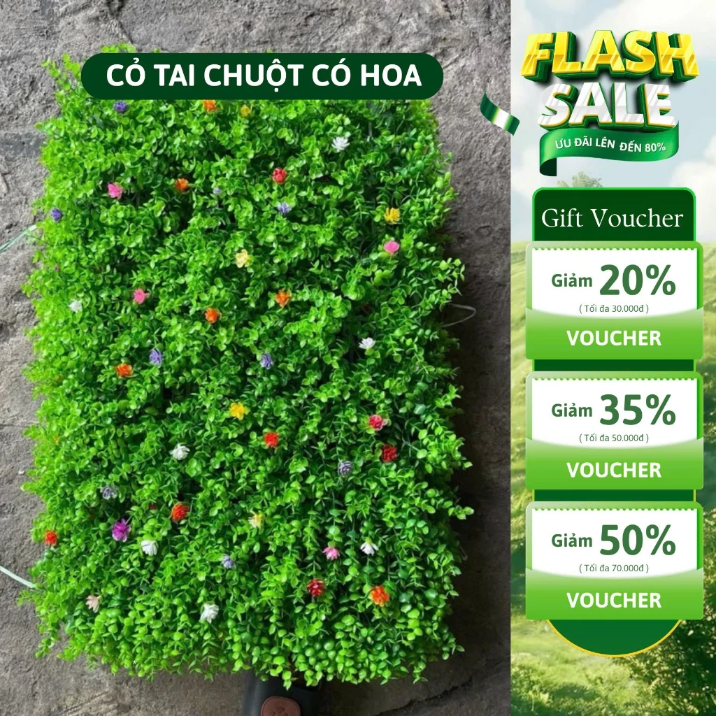 Làm thế nào để cỏ treo tường decor không bị dập héo sau vài tháng sử dụng?