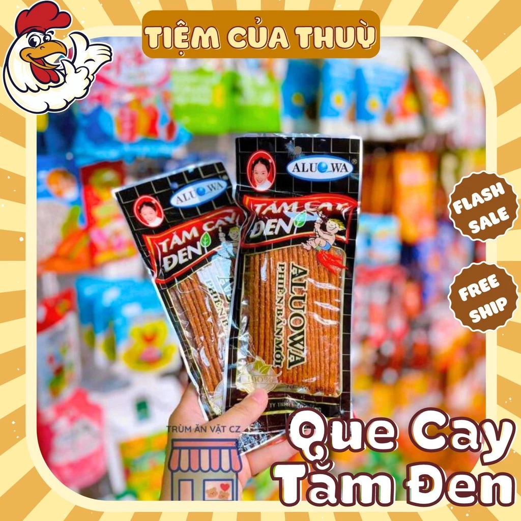 Que Cay Đen ALUOWA – Làm Thế Nào Để Ăn Vặt Không Bị Ốm Khi Dùng Snack Cay?