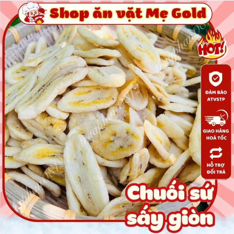 Chuối sứ sấy giòn Đà Lạt có thực sự tốt cho sức khỏe và làm thế nào để chọn mua loại ngon nhất?