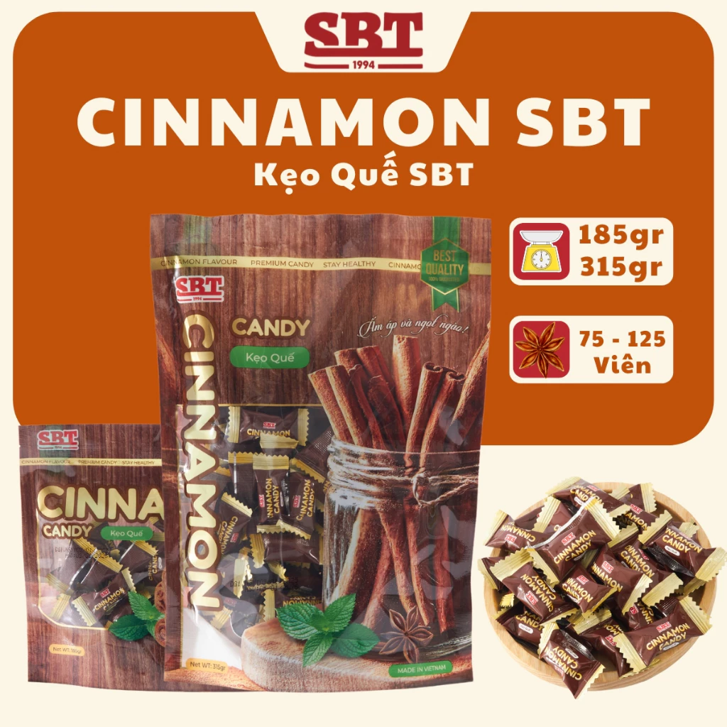 Vì Sao Kẹo Quế CINNAMON SBT Là Lựa Chọn Hoàn Hảo Cho Người Bận Rộn?
