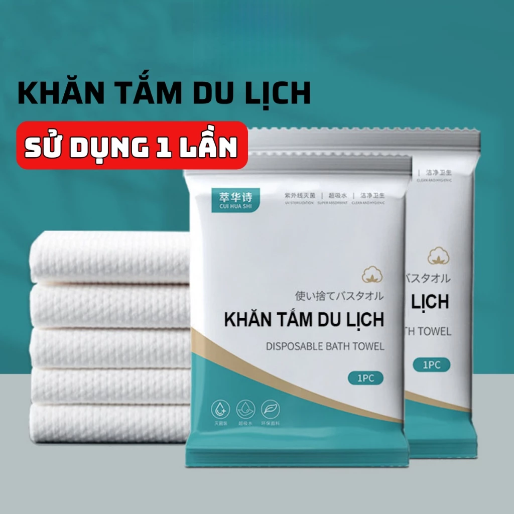 Khăn Tắm Dùng Một Lần Có Thực Sự Tiện Lợi Cho Du Lịch Như Quảng Cáo?