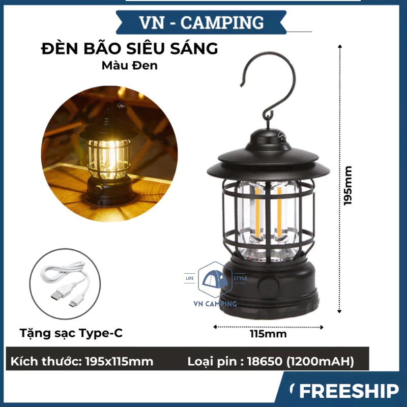 Đèn cắm trại dùng pin sạc USB có thực sự đáng tin cậy khi đi du lịch?