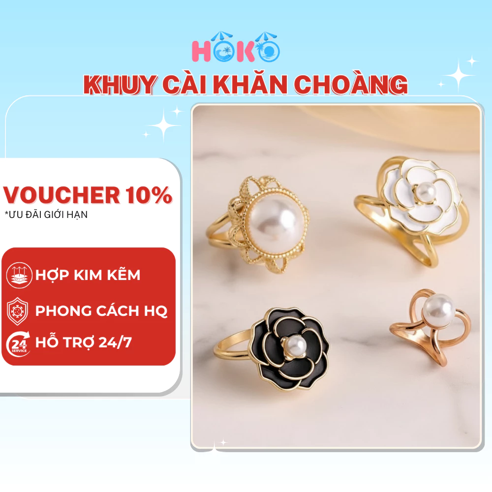 Làm thế nào để không bao giờ làm mất khăn quàng cổ khi đi ra ngoài với khuy cài khăn choàng lụa HOKO?