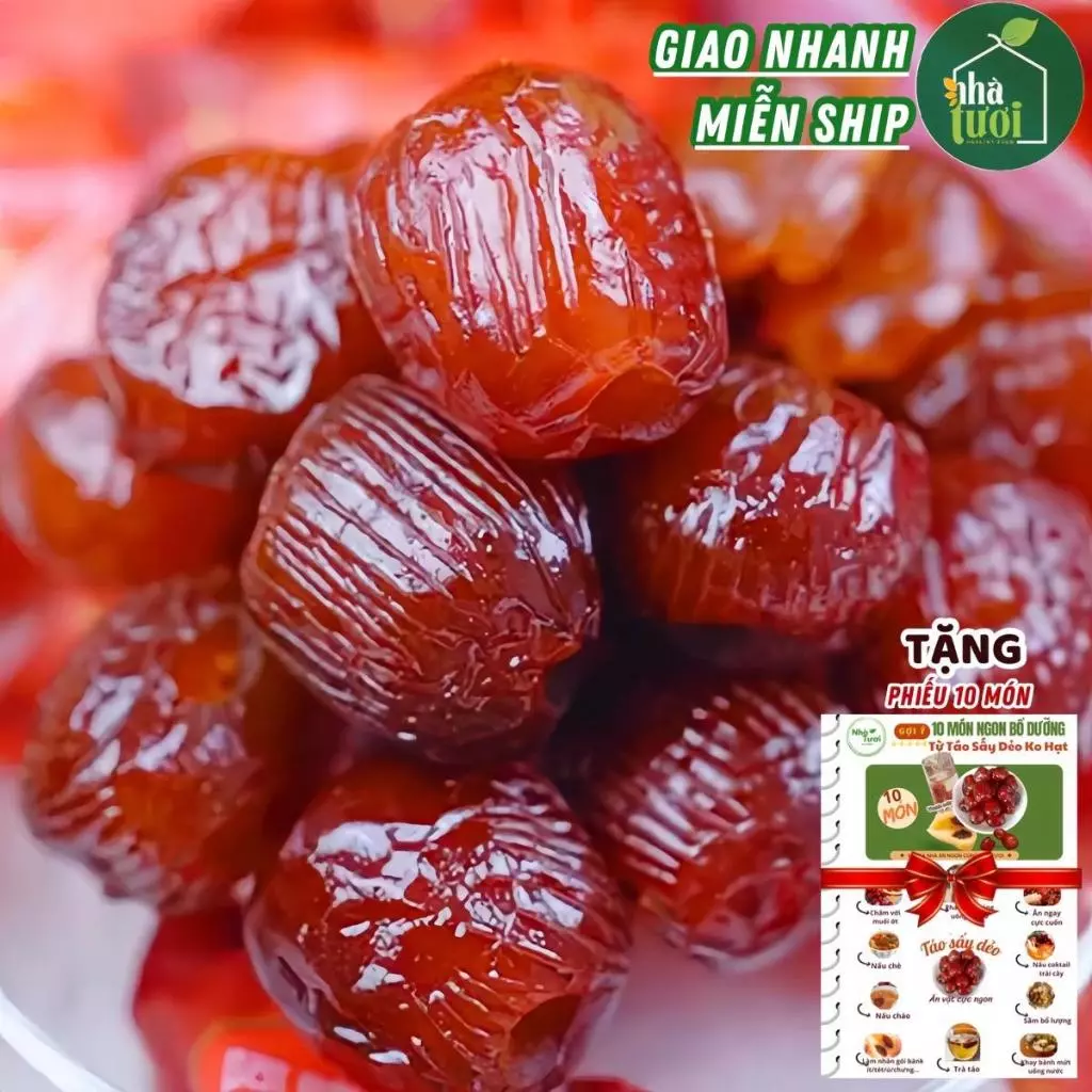 Mứt táo sấy dẻo có thực sự tốt cho sức khỏe và làm thế nào để chọn loại không hạt ngon nhất?