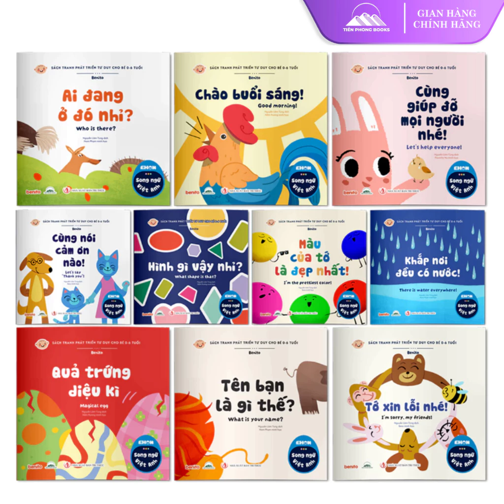 “Mẹ đã bỏ lỡ cơ hội phát triển ngôn ngữ cho con nếu không biết cách chọn sách Ehon song ngữ Việt Anh đúng cách”