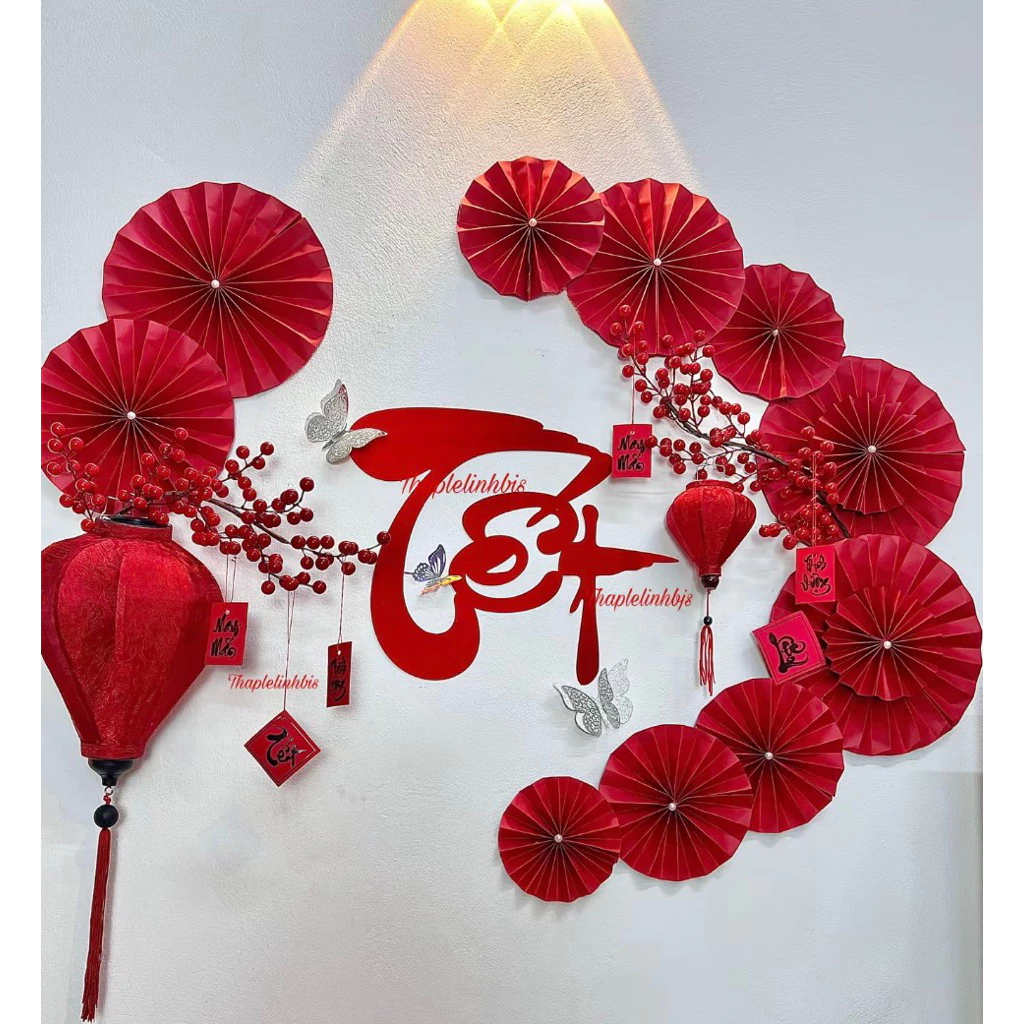 Làm sao để đèn lồng gấm Hội An trở thành tâm điểm trang trí Tết mà không bị lỗi thời?