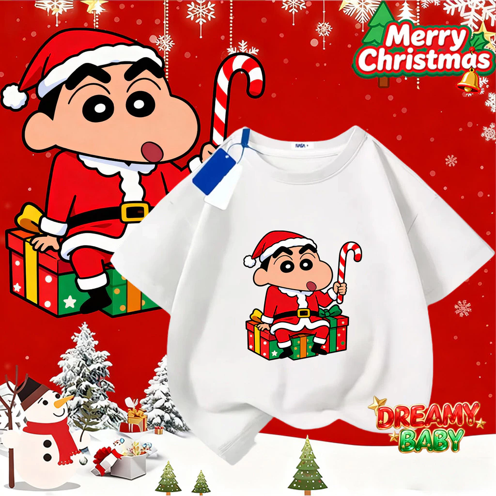 Mặc áo thun Giáng sinh cho con: Lầm tưởng về size và chất liệu có thể khiến bạn hối hận