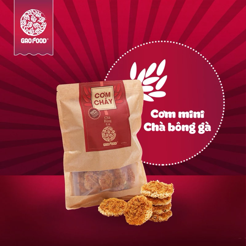 Cơm Cháy Mini Chà Bông Gà – Món Ăn Vặt Giúp Tôi Khắc Phục Buổi Chiều Tà Bạn Nên Biết