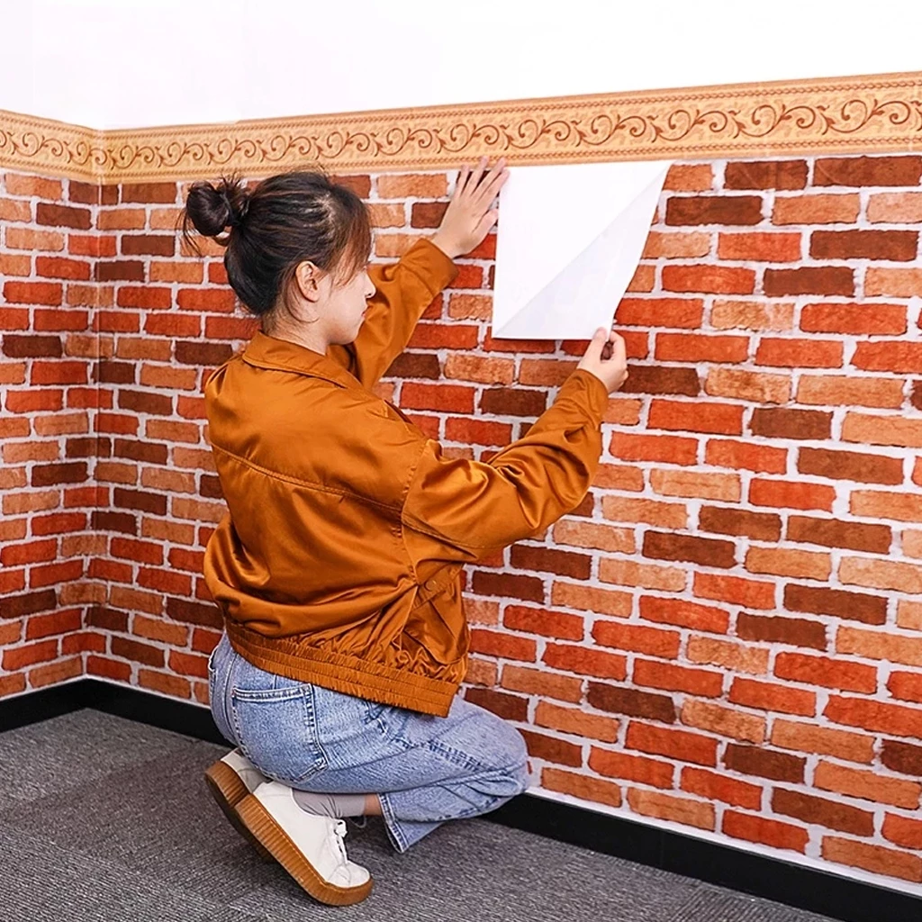 Làm thế nào để giấy dán tường giả gạch không bị rụng keo sau vài tháng sử dụng?